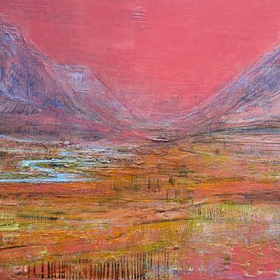 Caroline Mackintosh exhibiting at the bell gallery